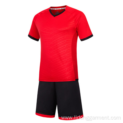 Soccer uniform custom logo latest football jersey wholesale